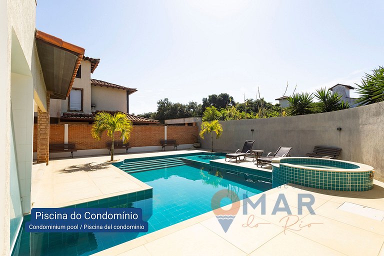 Casa Sommer Búzios: 2 BDR at 200m from Beach|VS 26