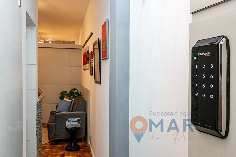 1BDR a 3 Min de la Playa de Copacabana|JC 55/1008