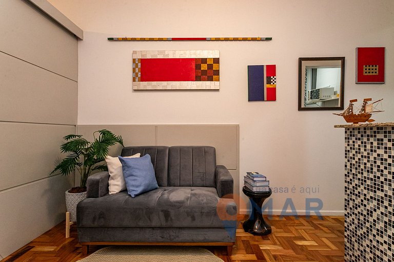 1BRD 3 Min from Copacabana Beach | JC 55/1008