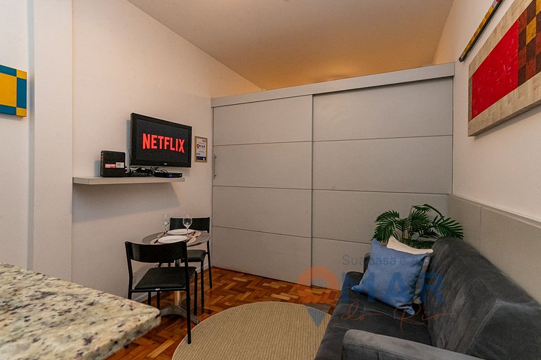 1BRD 3 Min from Copacabana Beach | JC 55/1008