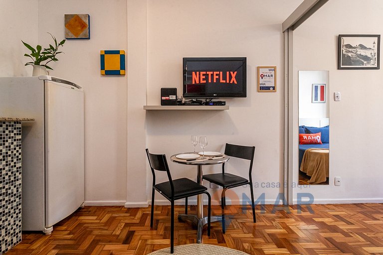 1BRD 3 Min from Copacabana Beach | JC 55/1008