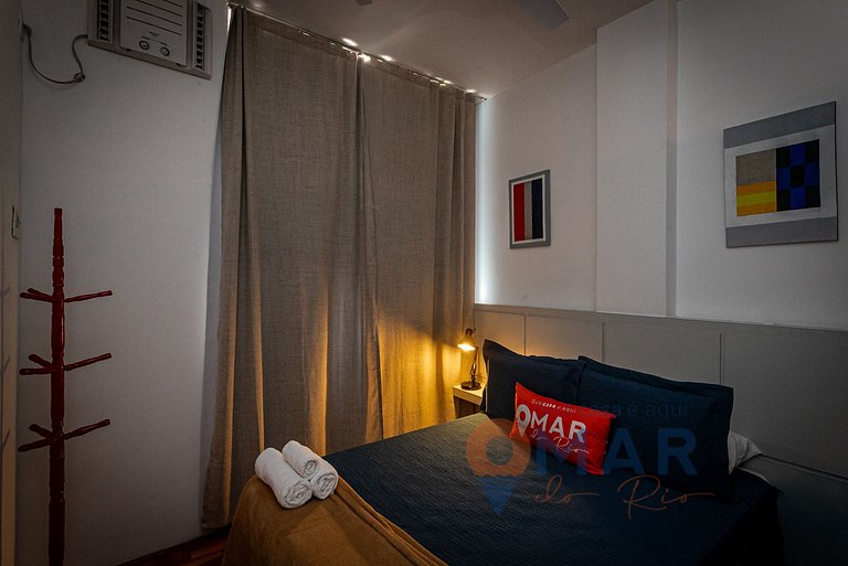 1BDR a 3 Min de la Playa de Copacabana|JC 55/1008