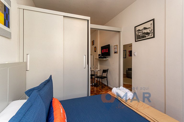 1BDR a 3 Min de la Playa de Copacabana|JC 55/1008