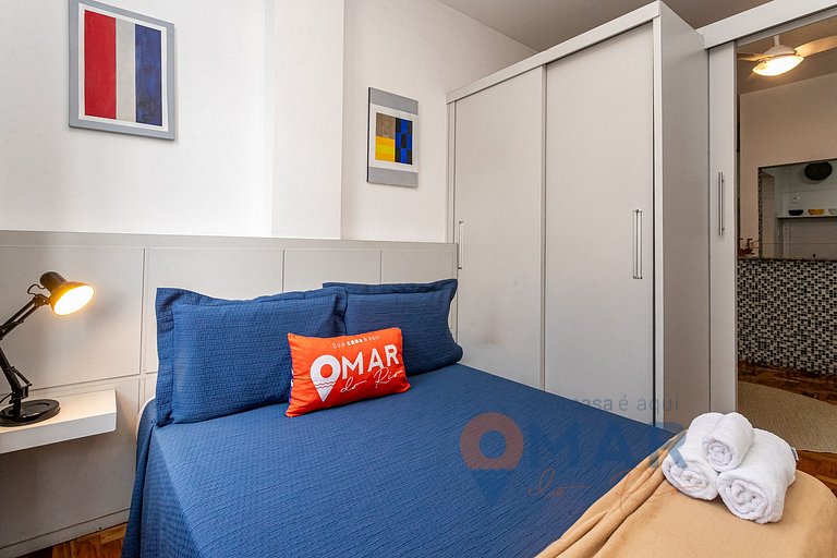 1BDR a 3 Min de la Playa de Copacabana|JC 55/1008