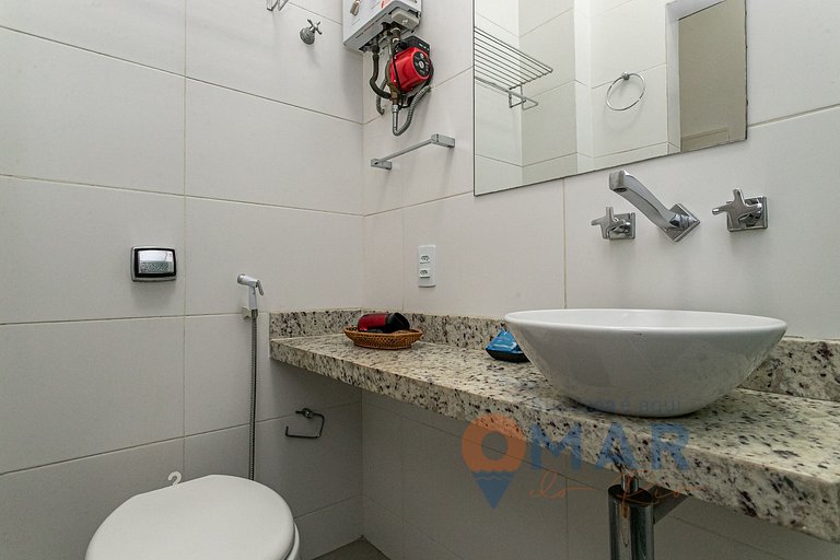 1BDR a 3 Min de la Playa de Copacabana|JC 55/1008
