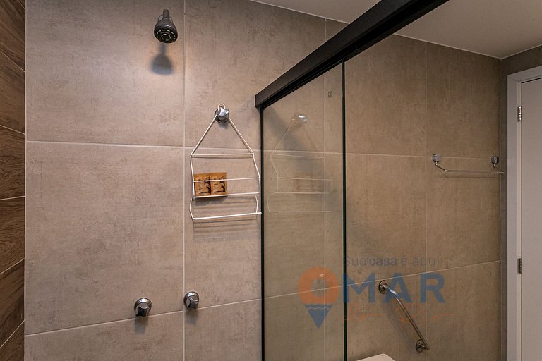 Quarto e Sala com Varanda em Copacabana|MRU 05/703