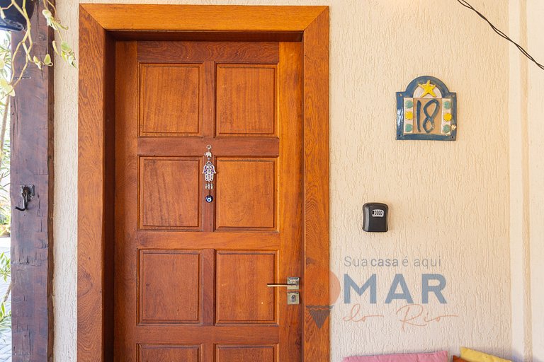 Casa de Férias em Búzios c/ Churrasqueira | VS 18