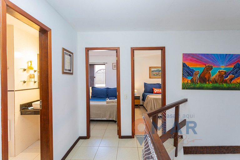 Casa de Férias em Búzios c/ Churrasqueira | VS 18