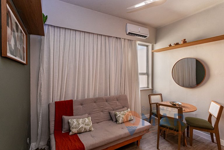 1BDR a 3 min de la playa de Ipanema | JN 185/705