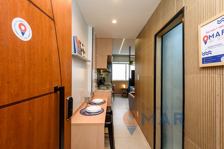 Studio a 1Min da Praia em Copacabana | A 3806/711