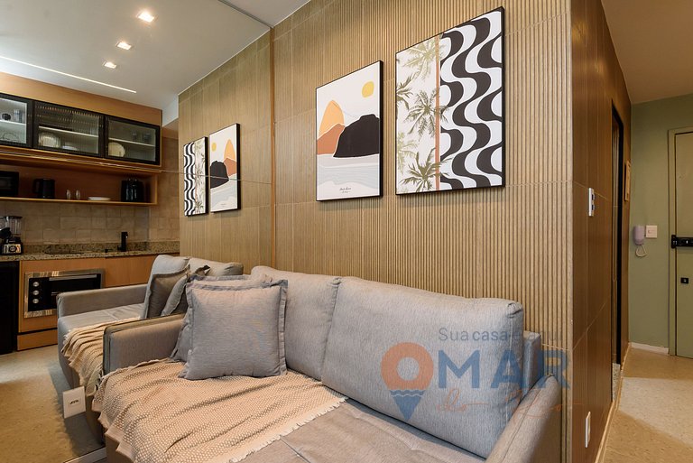 Studio a 1Min da Praia em Copacabana | A 3806/711