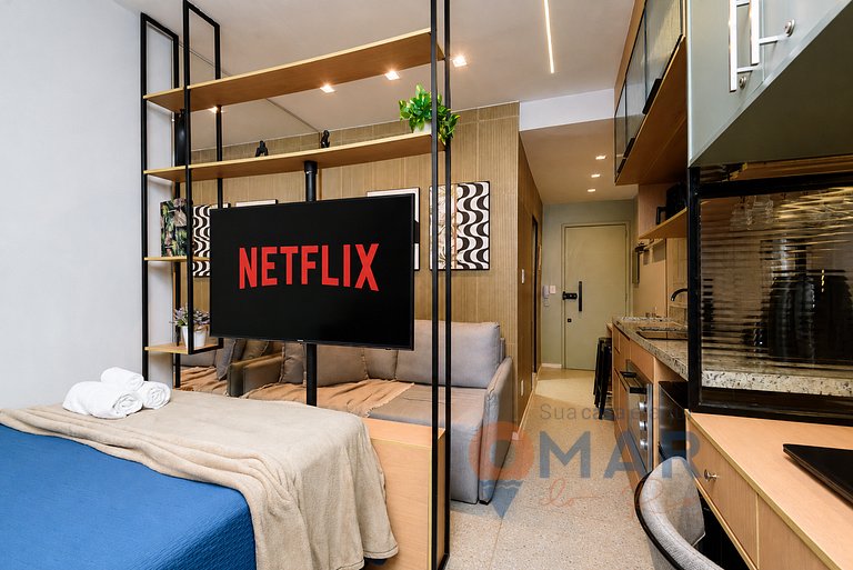 Studio a 1Min da Praia em Copacabana | A 3806/711