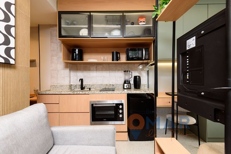 Studio en Copacabana, cerca de la playa|A 3806/711