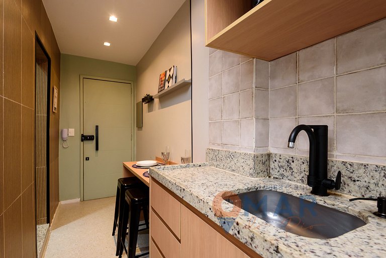 Studio a 1Min da Praia em Copacabana | A 3806/711