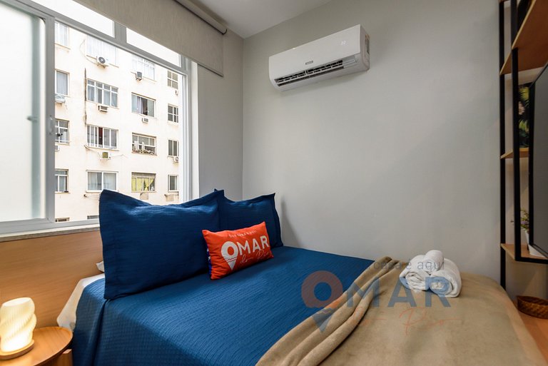 Studio en Copacabana, cerca de la playa|A 3806/711