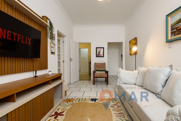 Conforto em 2Qtos a 2 Min da Praia | AS 13/1103
