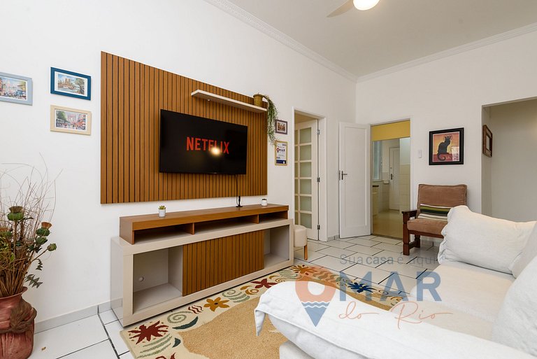 Conforto em 2Qtos a 2 Min da Praia | AS 13/1103
