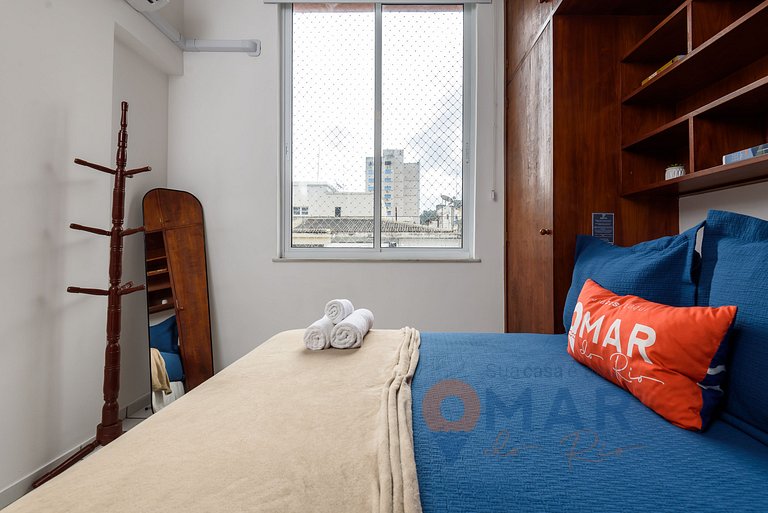 Conforto em 2Qtos a 2 Min da Praia | AS 13/1103