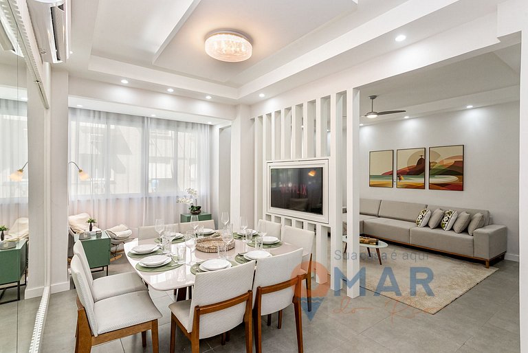 Sophisticated 3BDR 2 Min from the Beach|AS 130/502