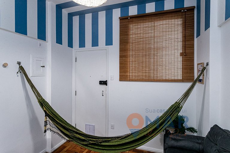 1BDR, 1 Min from the Sea in Copacabana |GS 738/507