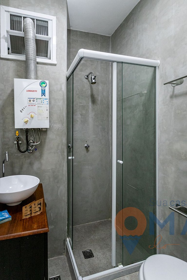 1BDR, 1 Min from the Sea in Copacabana |GS 738/507