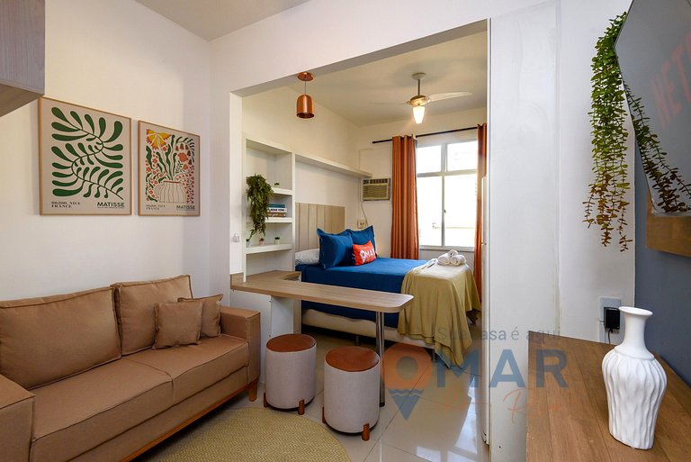 Studio em Botafogo Perto da Praia  | PB 356/1240