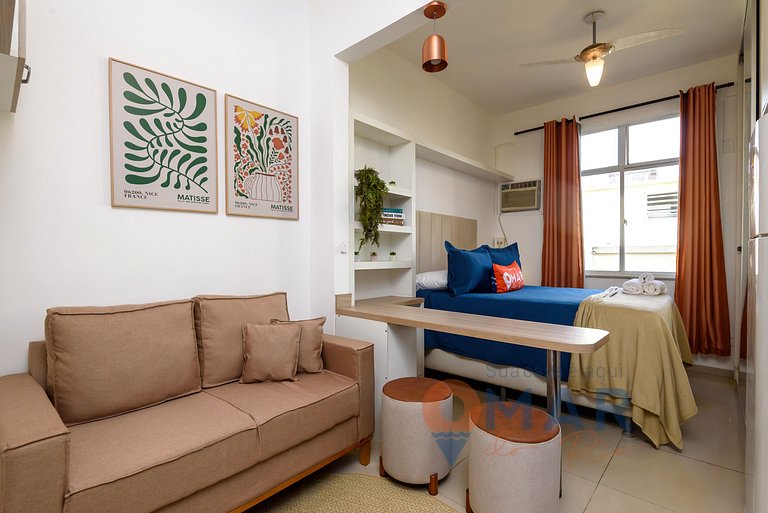 Studio in Botafogo Near the Beach | PB 356/1240