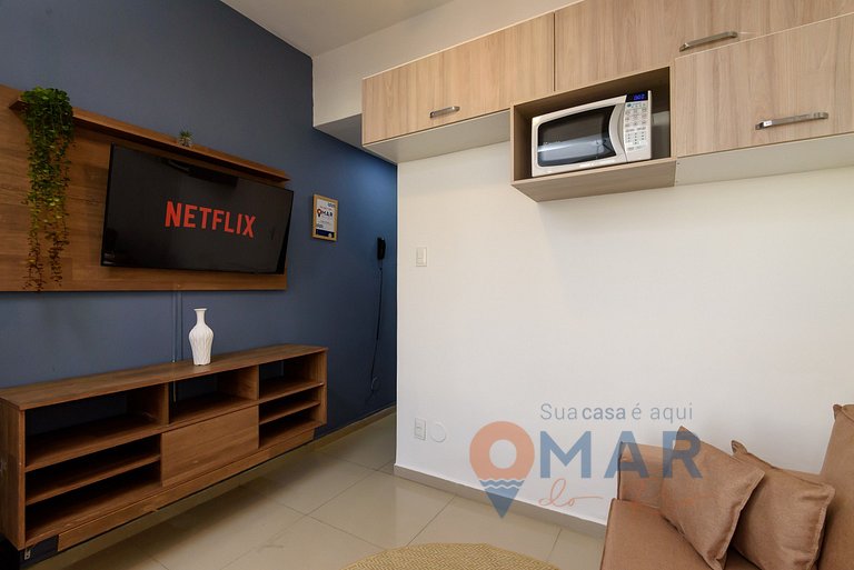 Estudio en Botafogo Cerca de la Playa| PB 356/1240