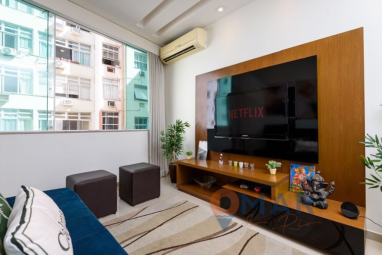 2Qtos a 5Min da Praia de Copacabana | BL 125/604