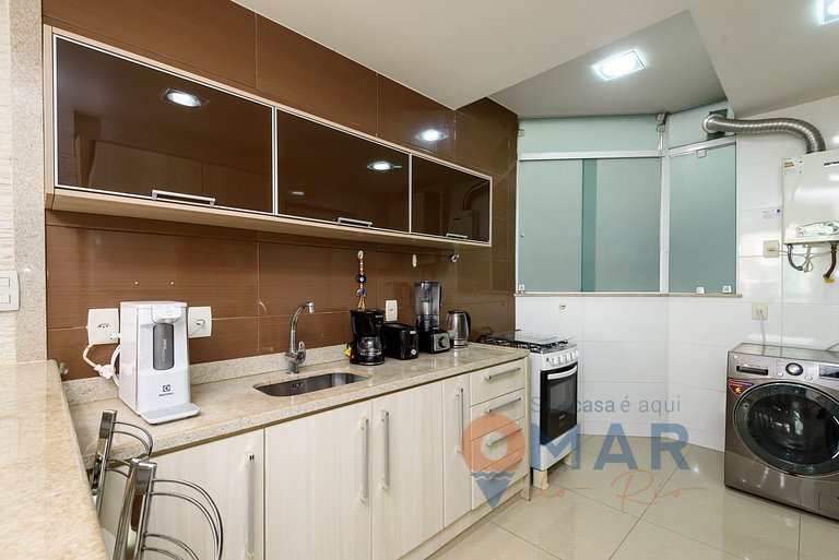2Qtos a 5Min da Praia de Copacabana | BL 125/604