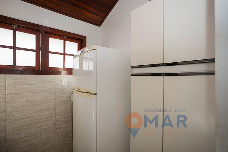 Casa Pé na Areia com Vista Mar em Búzios | CBR 7/7