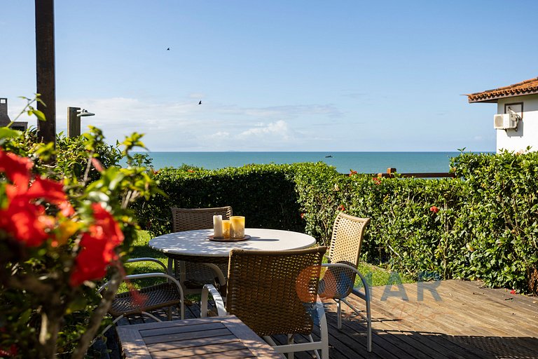 Casa Pé na Areia com Vista Mar em Búzios | CBR 7/7
