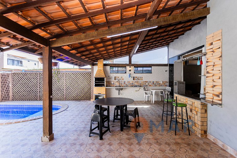 Casa com Piscina e Área Gourmet em Búzios | E 02