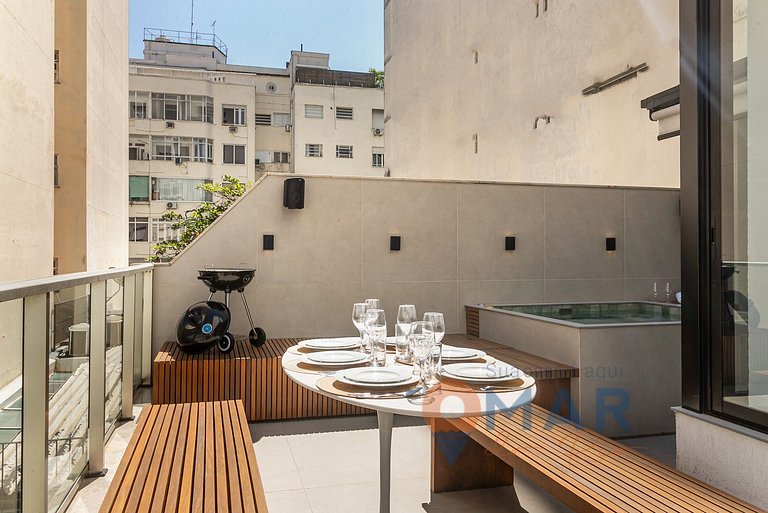 Ático con Piscina y Parrilla privada|CN 37/404