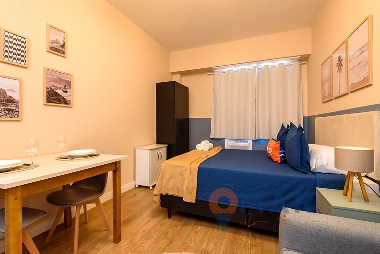 Estudio cerca del metro, 8min playa | SF 228/934