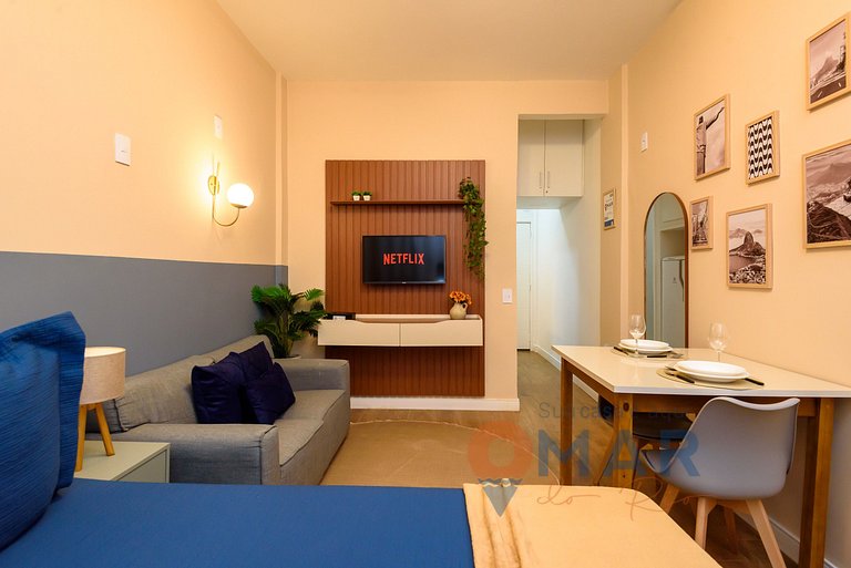 Studio near subway, 8min to beach | SF 228/934