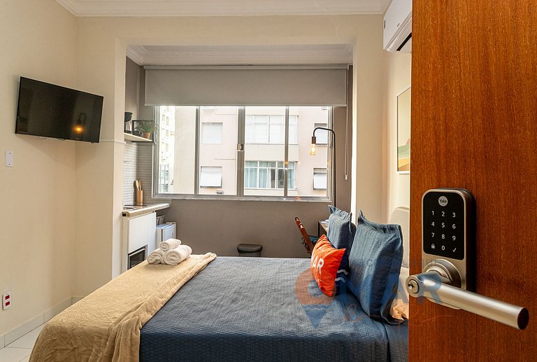 Studio a 2min da Praia de Copacabana | PJ 135/708B