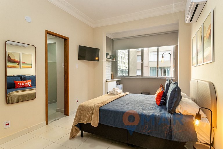 Studio a 2min da Praia de Copacabana | PJ 135/708B