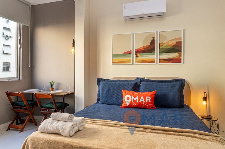 Studio 2 min from Copacabana Beach | PJ 135/708B