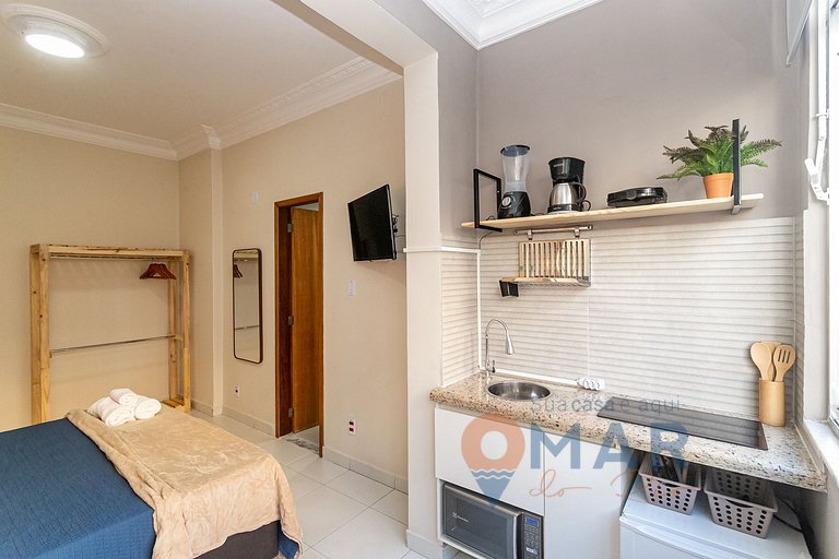 Studio 2 min from Copacabana Beach | PJ 135/708B