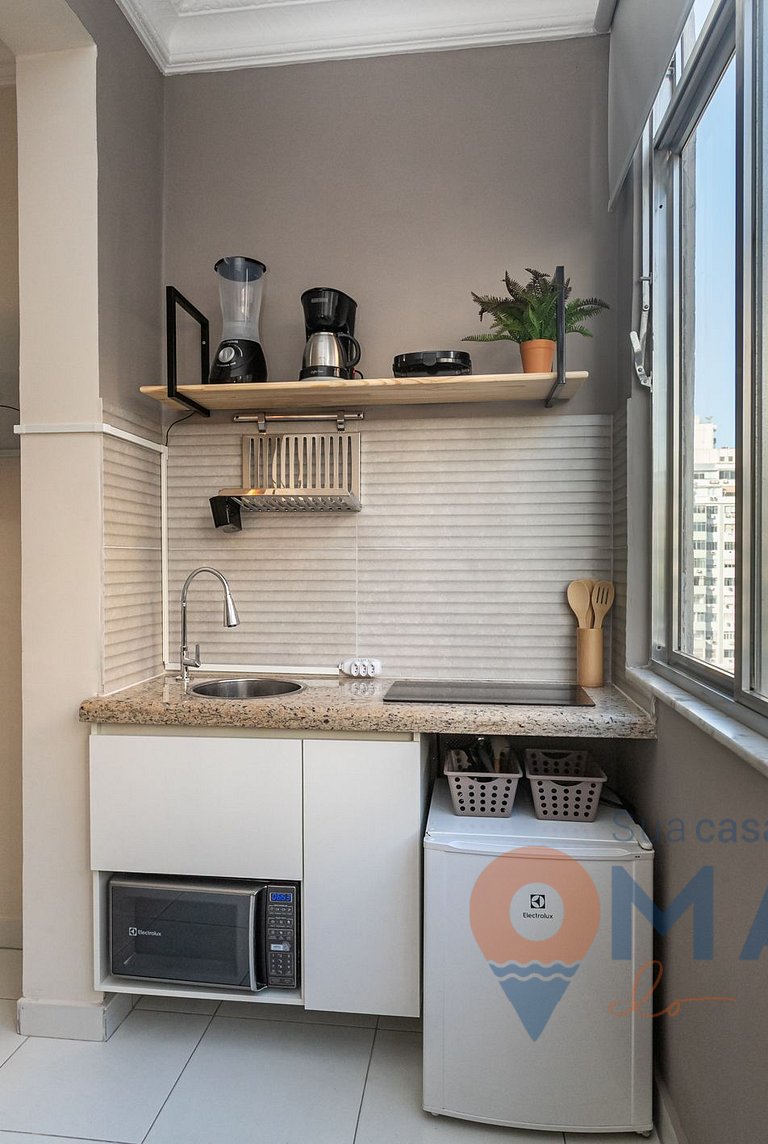 Studio 2 min from Copacabana Beach | PJ 135/708B