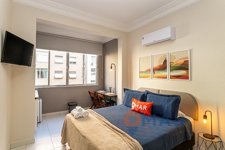 Studio a 2min da Praia de Copacabana | PJ 135/708B