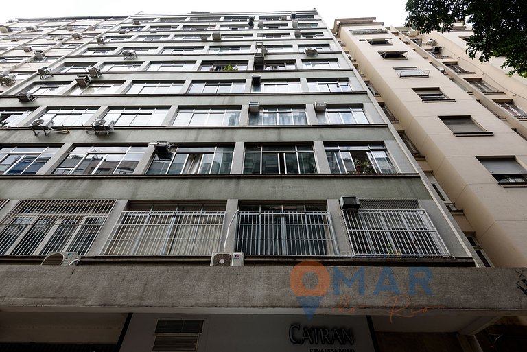 1Qto em Copacabana a 4min da Praia  | SC 86/906