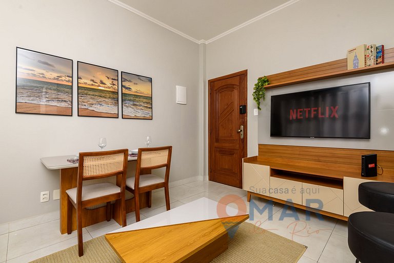 1Hab en Copacabana, 4min de la Playa | SC 86/906
