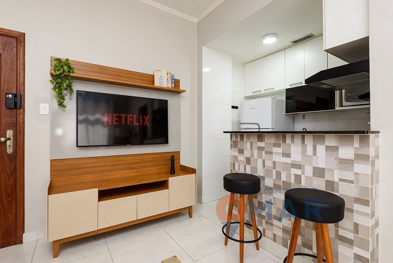 1Hab en Copacabana, 4min de la Playa | SC 86/906