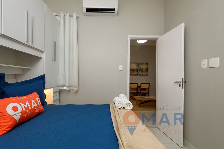 1Hab en Copacabana, 4min de la Playa | SC 86/906