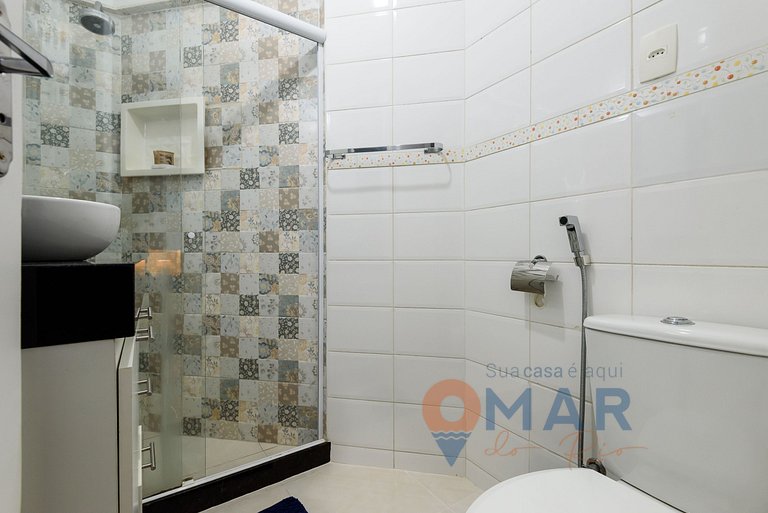1Hab en Copacabana, 4min de la Playa | SC 86/906