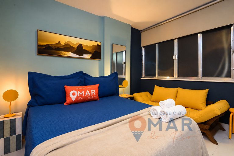 Studio 3min to Copacabana Beach | NSC 1085/316