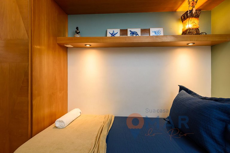 Apto em Botafogo com Piscina e Garagem| BV 80/ 407