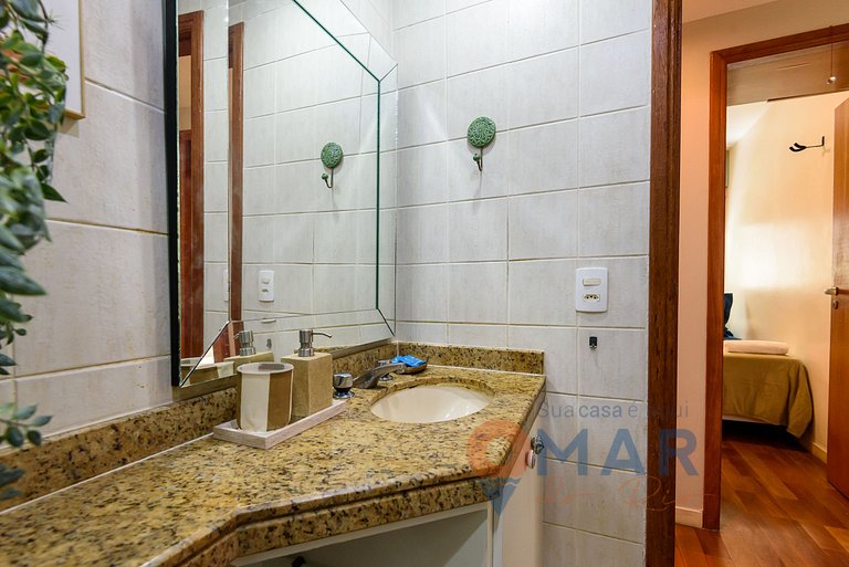 Apto em Botafogo com Piscina e Garagem| BV 80/ 407